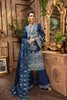 Adan's Libas Majestic Festive Lawn Collection – Oriental Blue