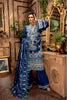Adan's Libas Majestic Festive Lawn Collection – Oriental Blue