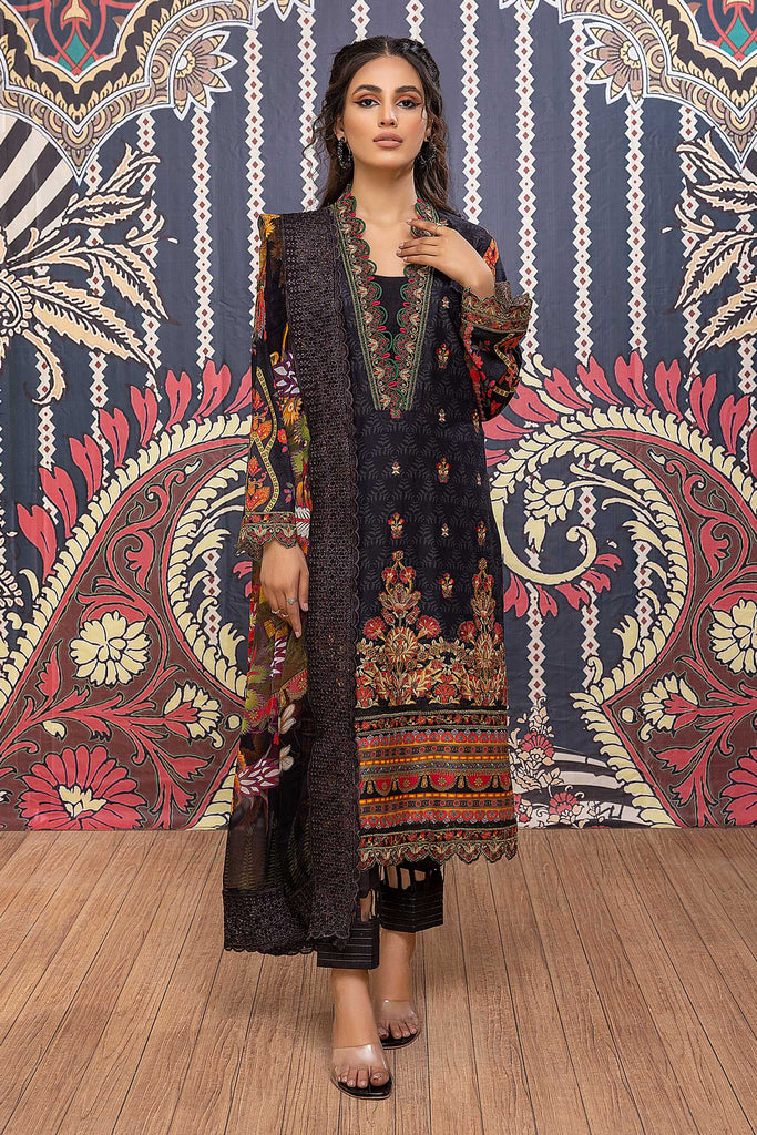 Adan's Libas Talab 3PC Lawn Pret Collection  – Reentry