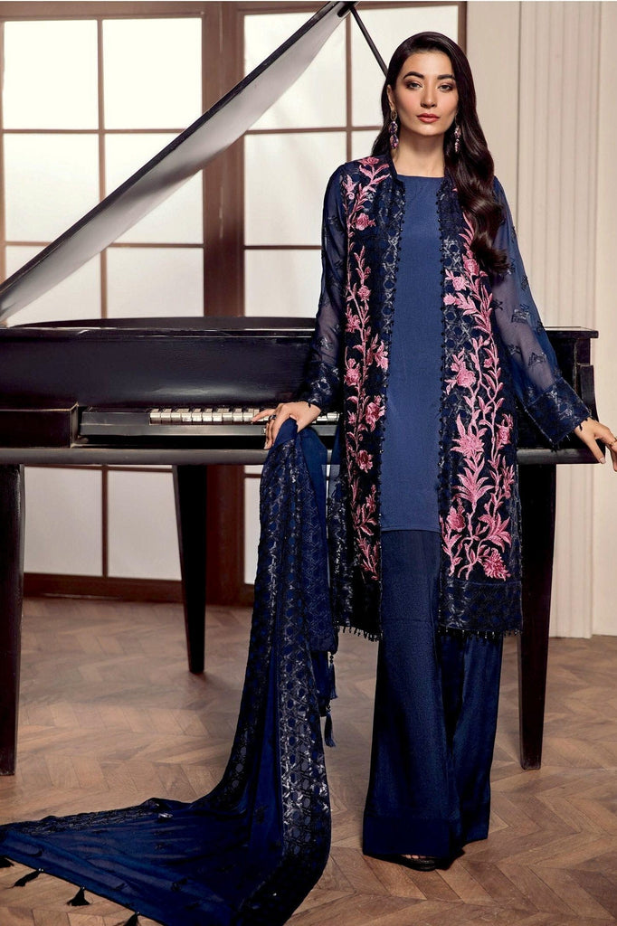 Alizeh Embroidered Chiffon Collection Vol-ll – 06 - AZBAH