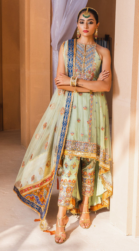 Anaya X Kamiar Rokni · Dhanak Mehndi Collection – MAHAM