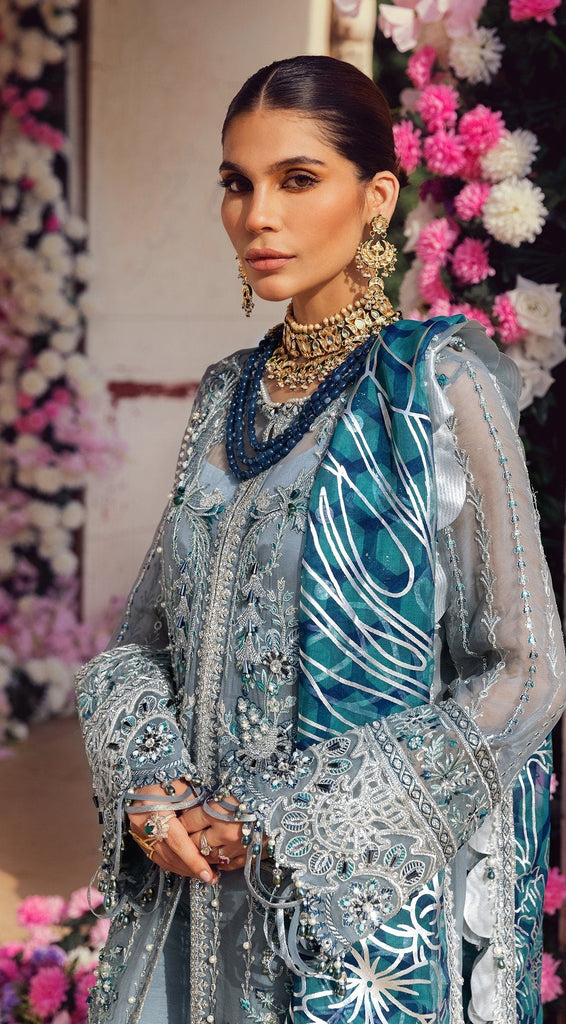 Anaya by Kiran Chaudhry · Hand Embellished & Embroidered Chiffon Collection – Eva