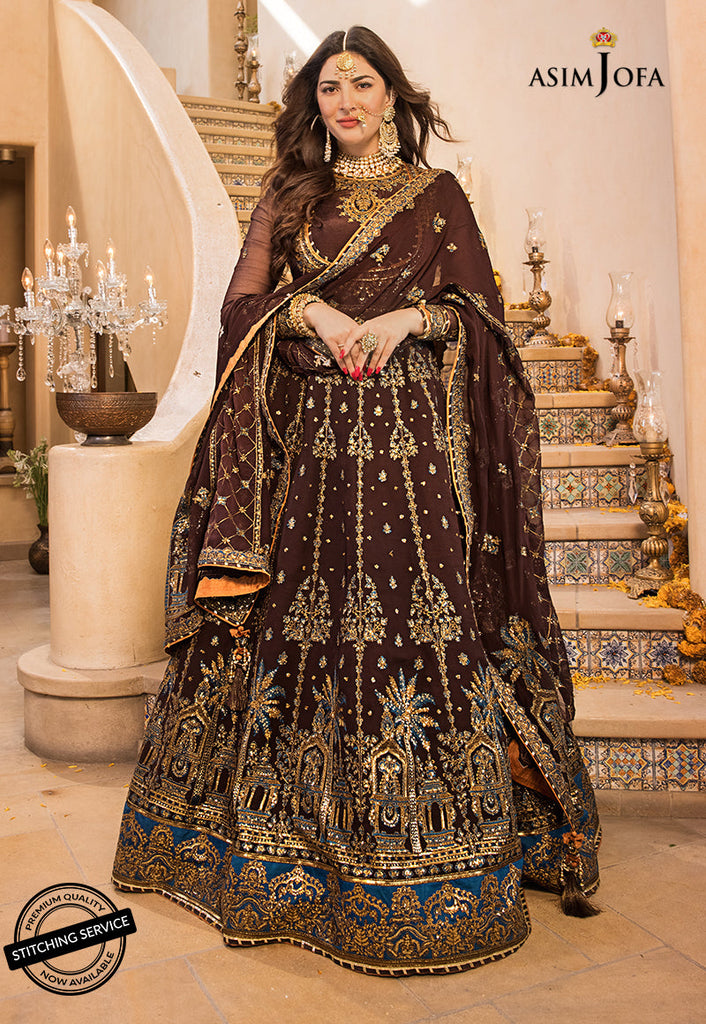 Asim Jofa Baad-E-Naubahar Luxury Wedding Formal Collection – AJBN-09