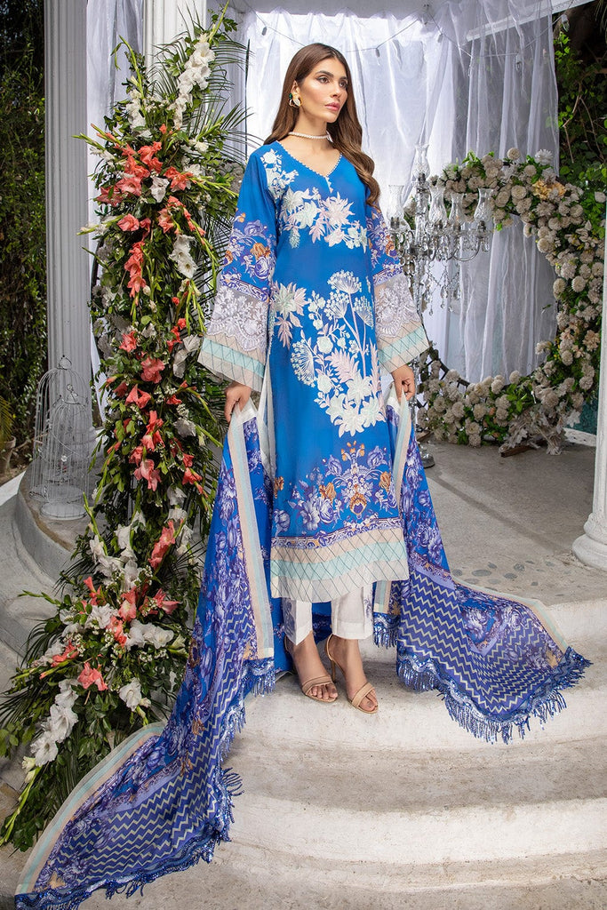 Azure Luxury Lawn Collection 2022 – Cold Ice