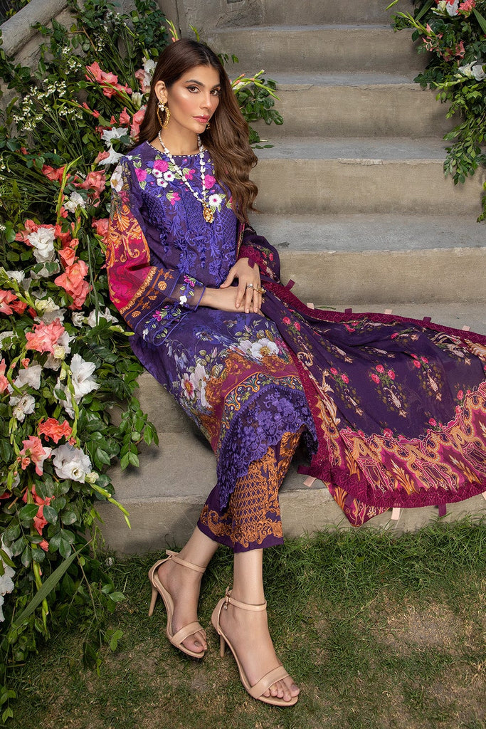 Azure Luxury Lawn Collection 2022 – Rosewood