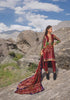 Gul Ahmed Winter Collection 2021 · 3 PC Velvet Suit with Velvet Dupatta – BVL-12010B