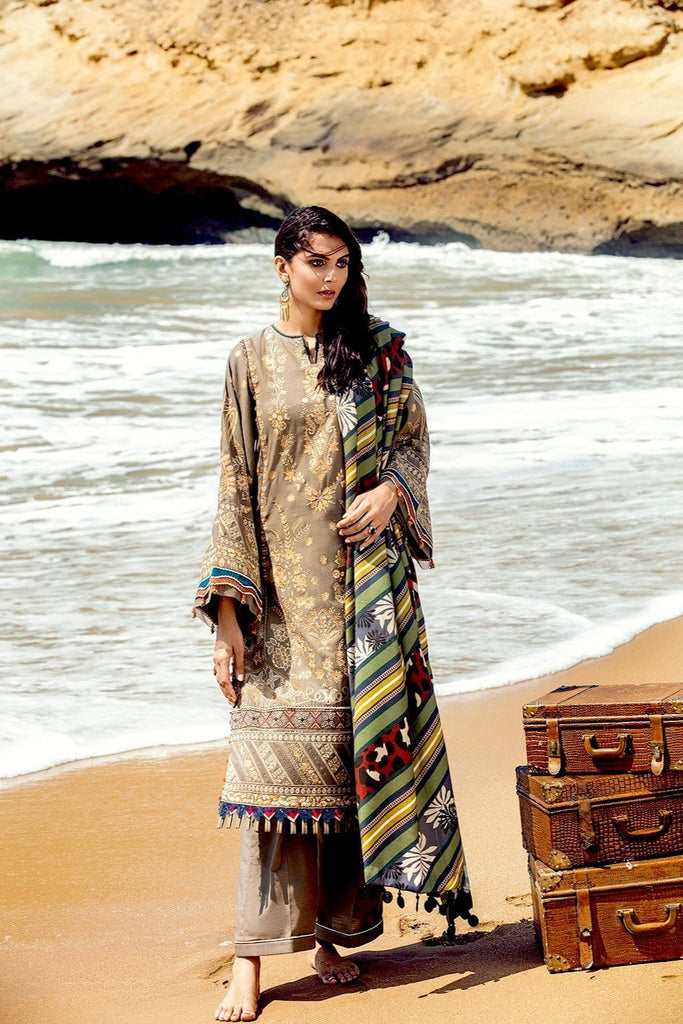 Baroque Khaddar Winter Collection – HAZEL WOOD