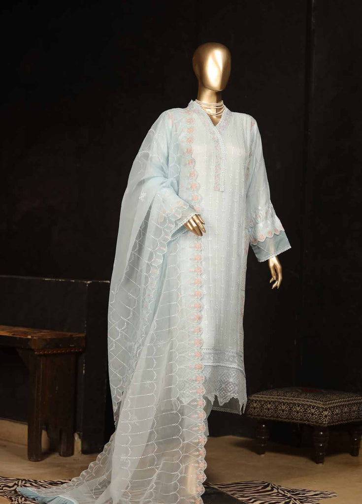 Bin Saeed Stitched Luxury Pret 3Pc Chiffon Collection – ASP-C0010
