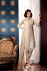 Gul Ahmed Luxury Chiffon Collection - Beige 3 Pc La Chiffon Embroidered C-474