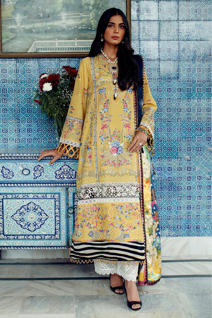 Élan Shalimar Luxury Lawn Collection – EF21-06 (NARGES)