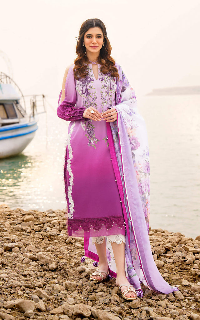 Asifa & Nabeel Meraki Lawn Collection – CALLA-U141M018 | Lawn