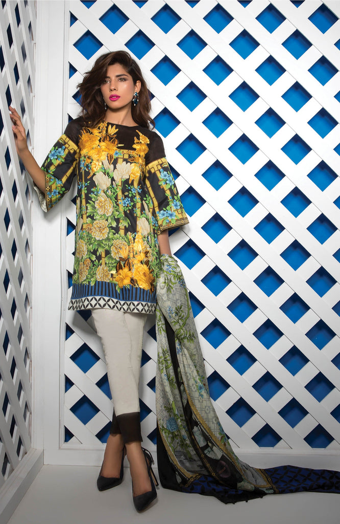 Sapphire Lawn Vol-3 Eid Edition 2017 – Chinese Dynasty B