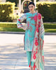 Charizma Spring/Summer Karandi Lawn Collection Vol-1 – Sea Green CK-19-07