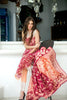 Gul Ahmed Red Embroidered Lawn CL-69 A - YourLibaas
 - 2