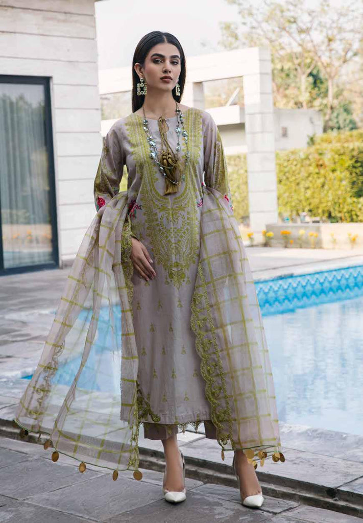 Charizma Aaghaz Embroidered Lawn Collection 2023 – AG-03