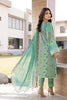 Charizma Combinations – Embroidered Lawn Suit with Embroidered Chiffon Dupatta CC22-12