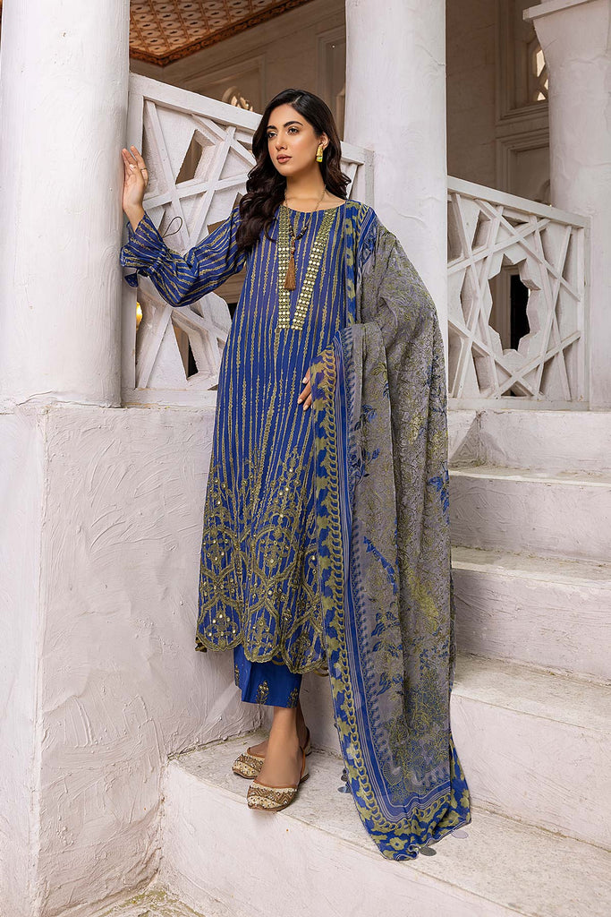 Charizma Embroidered Swiss Voil Collection Vol-2 – CSV-09