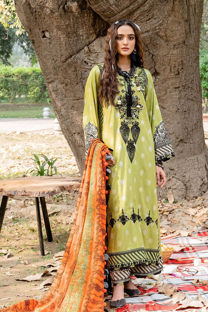 Charizma Masakali · Embroidered Masoori Jacquard with Embroidered Shawl – MSK-17