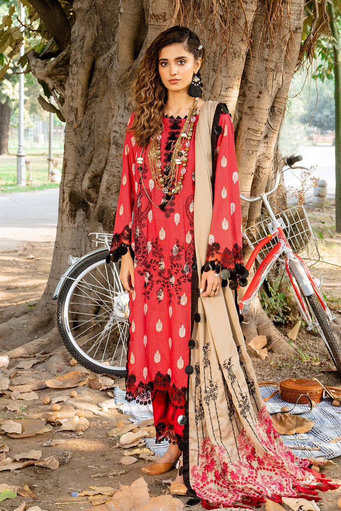 Charizma Masakali · Embroidered Masoori Jacquard with Embroidered Shawl – MSK-20