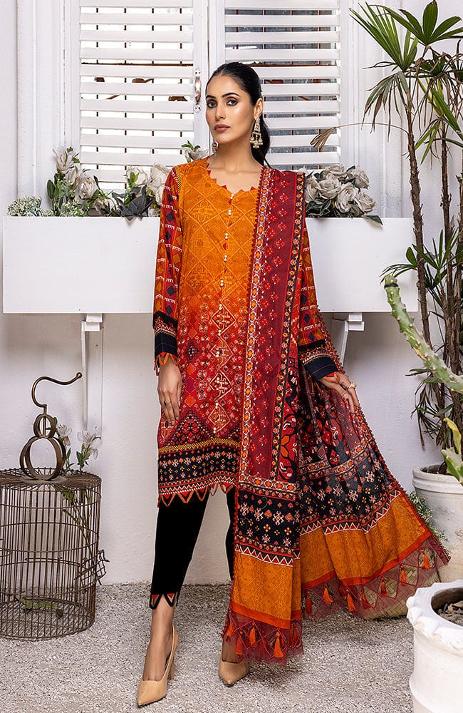 Coco by Al Zohaib Digital Printed Lawn Collection – CCDL-22-12