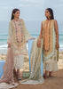 Crimson X Saira Shakira Luxury Lawn Collection 2022 – Eclectic Breeze - 4A - Sorbet Pink