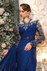 MARIA.B MBroidered Luxury Wedding Formals – Cobalt Blue BD-2704