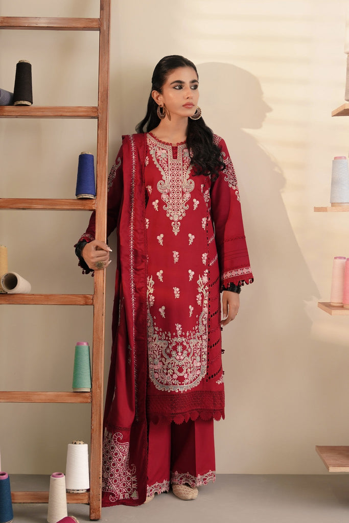 Aabyaan Miraal Embroidered Linen Collection – ISMAT (AW-02)