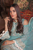 Angan by Zebaish – Luxury Embroidered Chiffon Formal Collection – Blushing Bromeliad