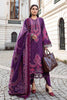 MARIA.B Linen Winter Collection – Purple DL-1108