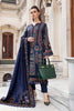 MARIA.B Linen Winter Collection – Navy Blue DL-1109