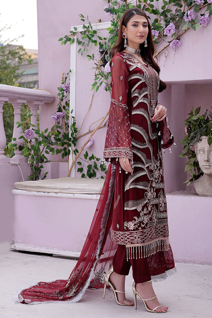 Maryam's Afsaneh Embroidered Formal Stitched/Pret Festive Collection – A-206