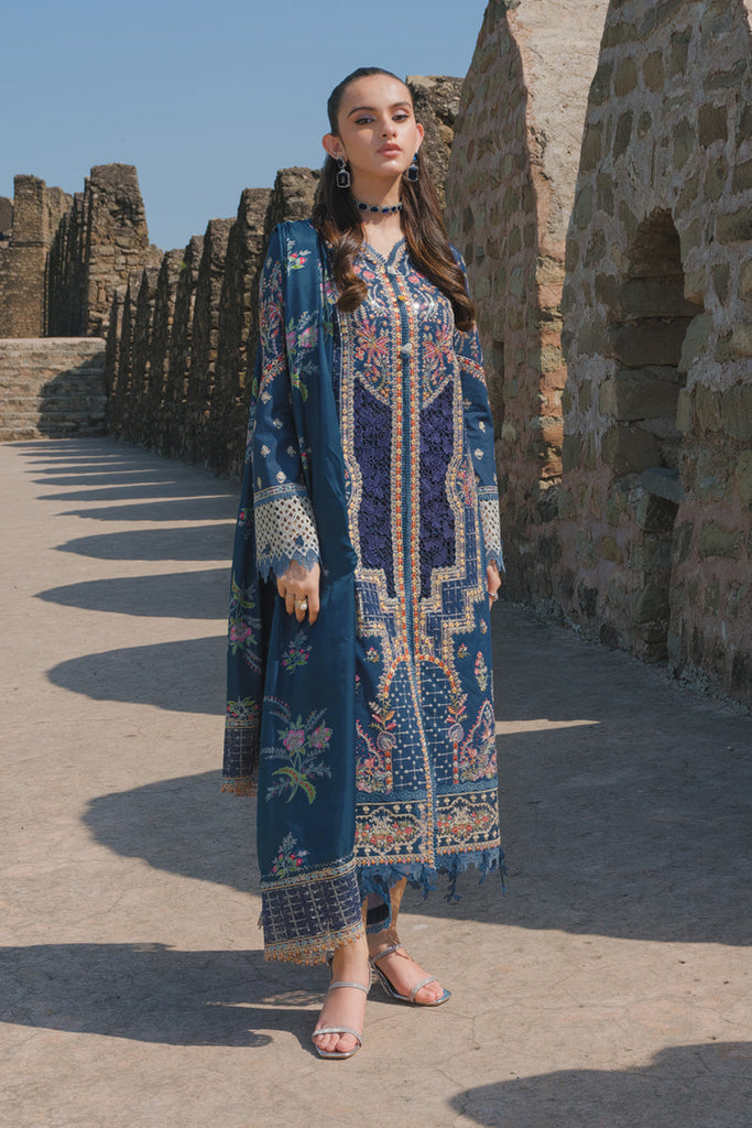 Qalamkar Luxury Lawn Eid Edit – BE-01  NATALIA