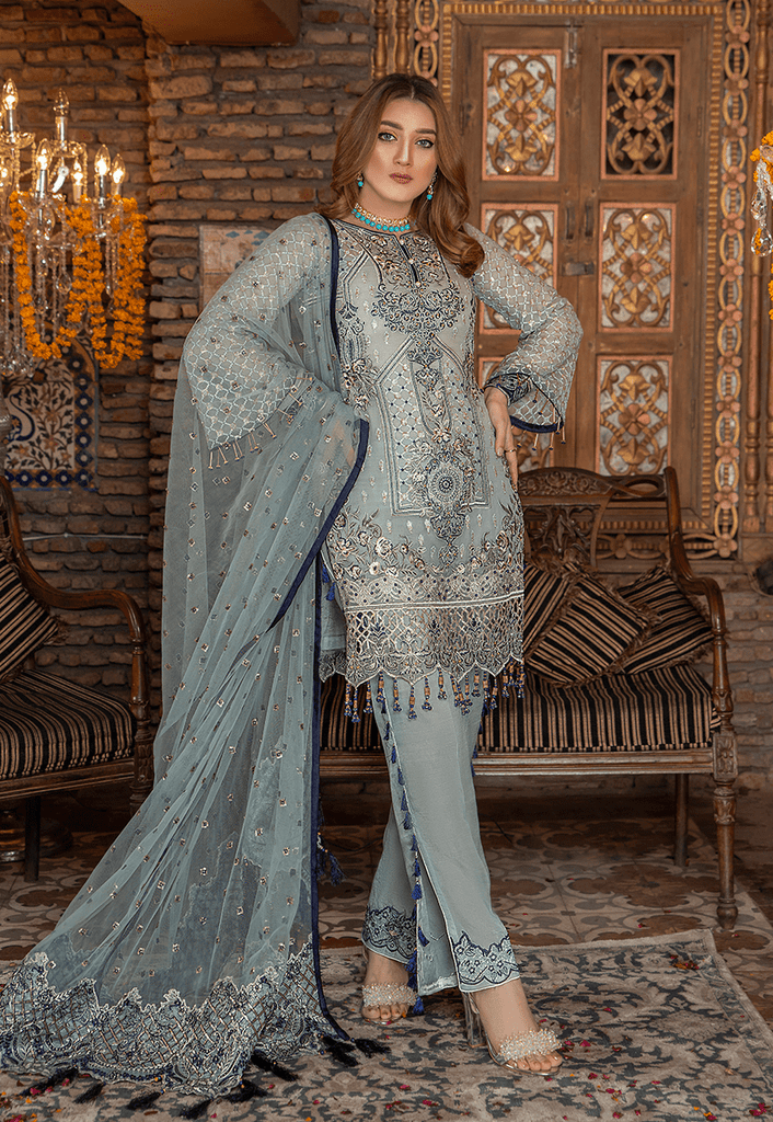 Maryam's Premium Luxury Embroidered Chiffon Collection Vol 5 – MP-156 Carolina