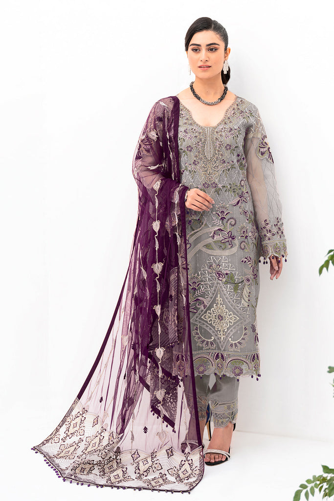 Ramsha Minhal Organza Formal Collection – M-801