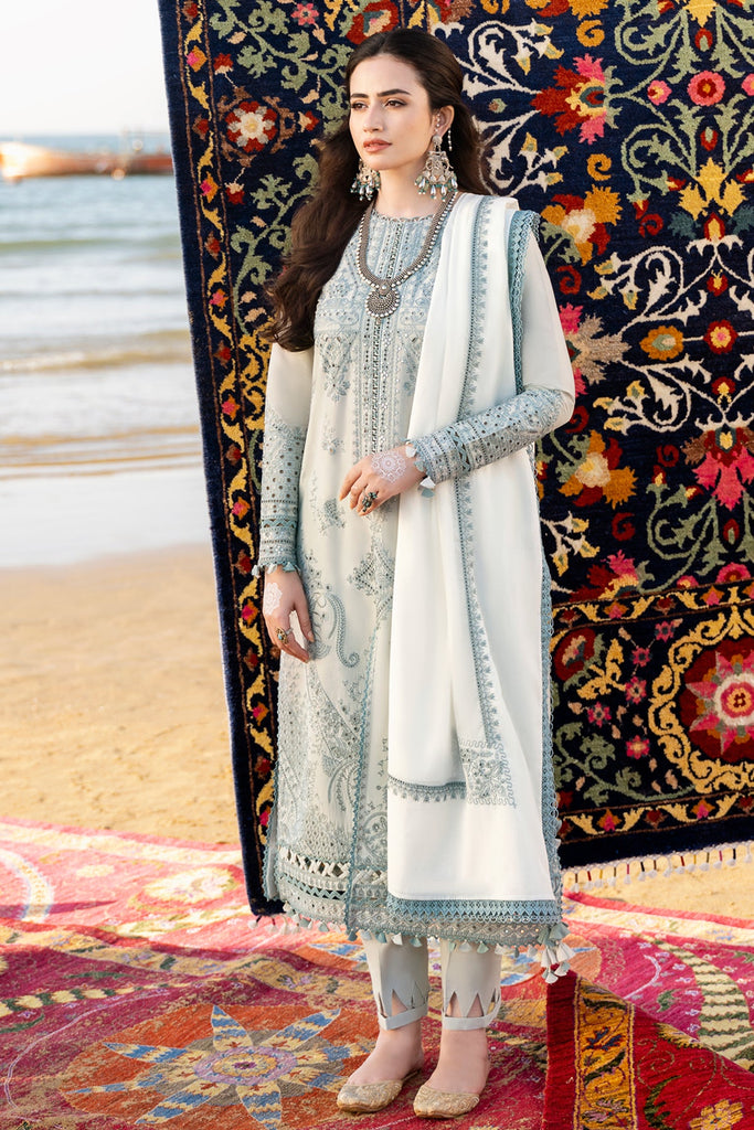 Jazmin Shahkaar Luxury Lawn Collection 2023 – Roshan