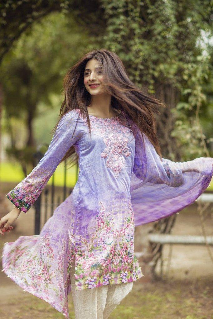 Noor by Saadia Asad - Spring/Summer Lawn Collection – Orchid Oasis
