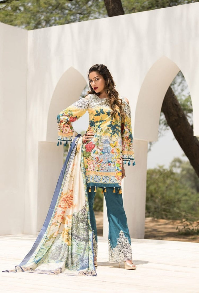 Firdous Eid Exclusive Collection 2017 – EE-03 Tuscany
