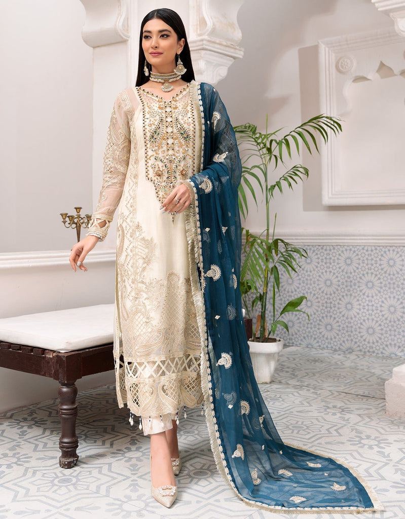 Emaan Adeel Formal Chiffon Collection Belle Robe Vol-3 – BL 305