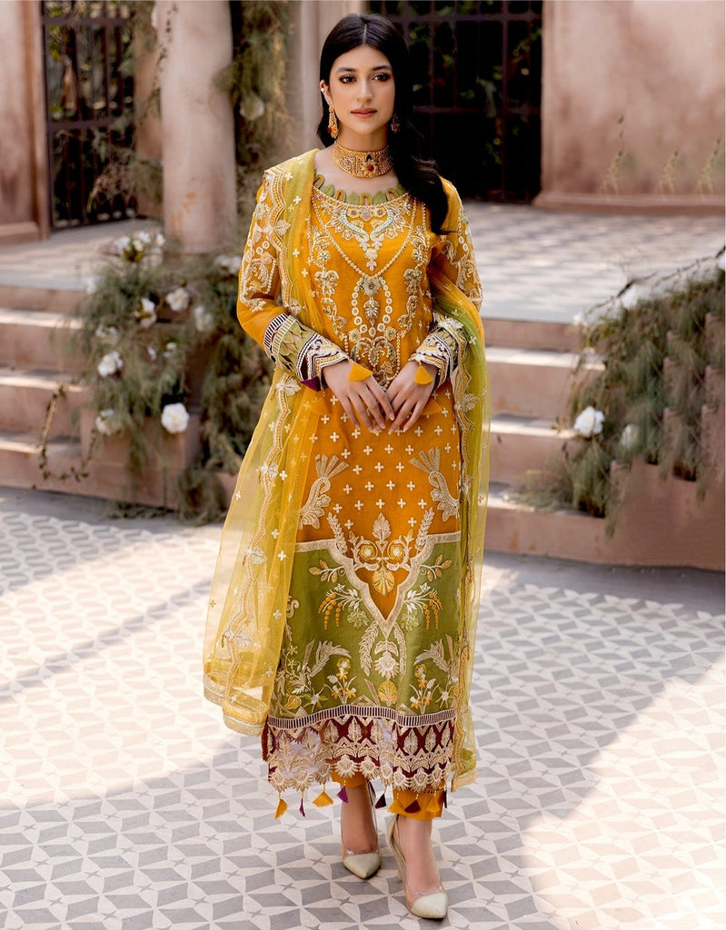 Emaan Adeel Le Festa Edit Chiffon Collection Vol-3 – LR-05