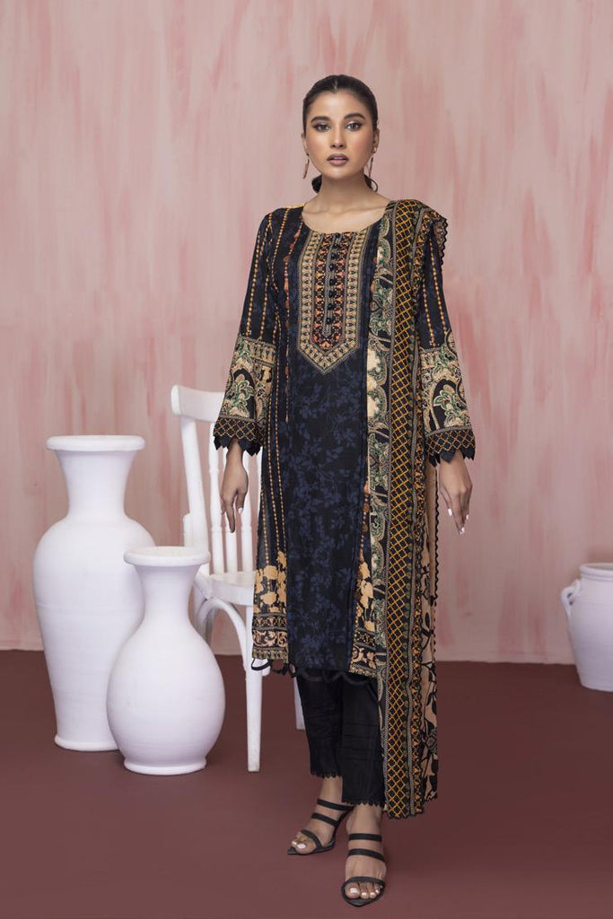 Erum Misha Printed Lawn Collection Vol-1 2023 – D-10