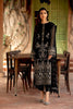 Farasha Embroidered Chiffon Collection – Onyx