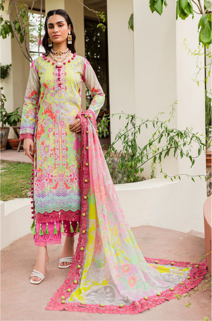 Firdous Lawn Collection with Chiffon Dupatta  – 20286-A