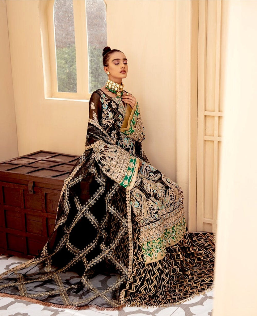 Freesia by Maryum N Maria Luxury Chiffon Collection 2021 – Magical Marvels FH-04