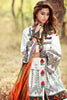 Gul Ahmed Gypsy Folk Lawn Collection - White 2 Pc Embroidered Blended Chiffon GT-02