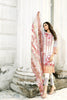 Gul Ahmed Summer 2017 - Off White 3 PC Embroidered Trencia Satin Silk Dress SS-135