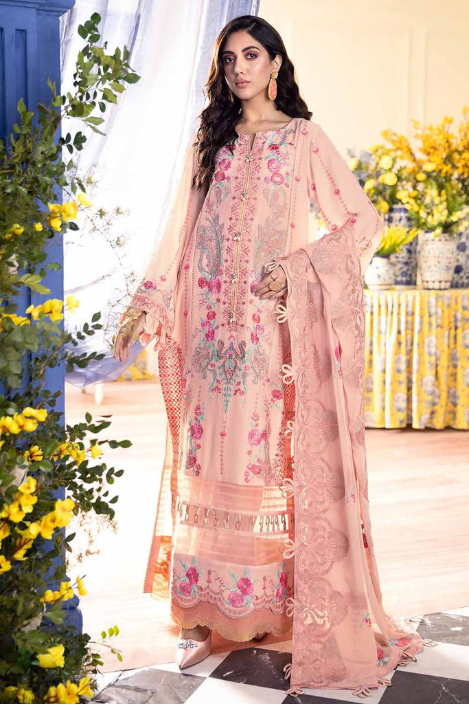 Gul Ahmed Festive Eid-ul-Adha Collection – 3PC Chiffon Embroidered Suit with Chiffon Dupatta FE-22076