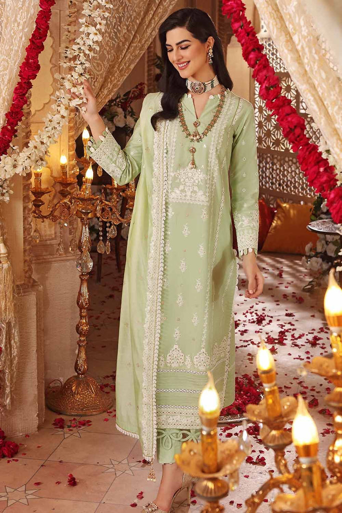 Gul Ahmed Festive Eid-ul-Adha Collection – 3PC Lawn Embroidered Suit with Yarn Dyed Dupatta FE-12005