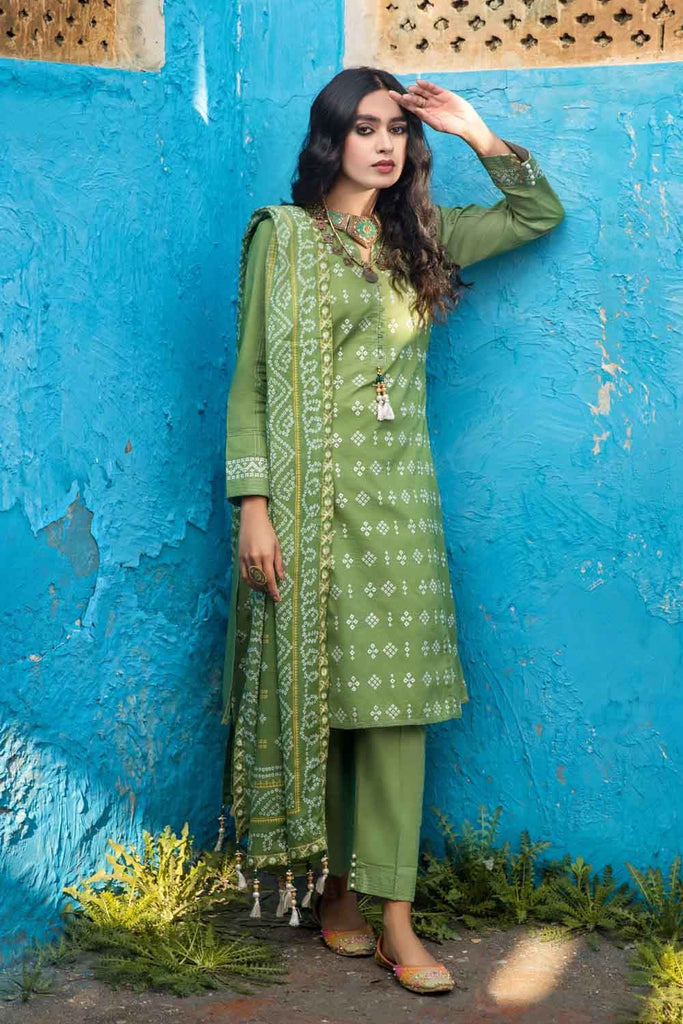 Gul Ahmed Summer 2022 · Chunri Collection – 3PC Chunri Embroidered Lawn Suit CL-22052