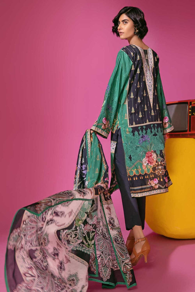 Gul Ahmed Summer 2022 · Essential 3PC Collection – 3PC  Digital Printed Lawn Suit CL-12504 B