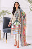 Gul Ahmed Summer 2022 · Premium Collection – 3PC Embroidered Lawn Suit With Schiffli Embroidered Chiffon Dupatta BCT-49